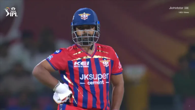 Rishabh Pant ٹوorn apart ب سے India کے legendary کے لیے ” zero یو contribution” کی راہداری ، LSG میں  IPL 2026