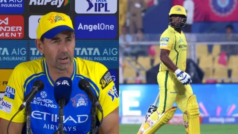CSK کے لیے Fleming صاحب کے لیے کچھ تھا – سنجو سمسن کی بہادری کا داستان
