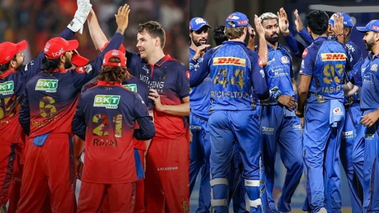 Mumbai Indians vs Royal Challengers Bengaluru: ایم آئی اور آر سی بی کے درمیان دلچسپ میچ