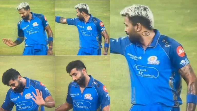 Hardik Pandya vs Jasprit Bumrah: میچ کے دوران سخت تاخیر کے حوالے سے دو بڑے کھلاڑیوں کے درمیان کھنکھرتا چرچا، MI کی چوتھی جیت درپیش تھی