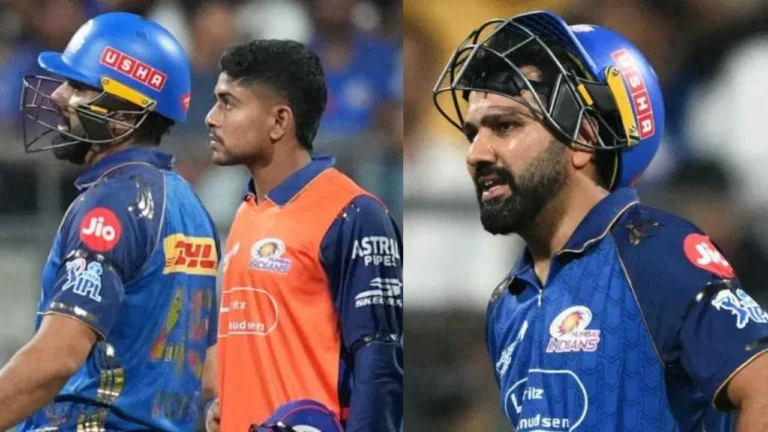 روحیت شرما کی انجری کی خبروں کا جواب Mumbai Indians کے دفتر نے دیا ہے، چنئی سپر کنگ کے خلاف آزمت میں چیلنج کے ساتھ!