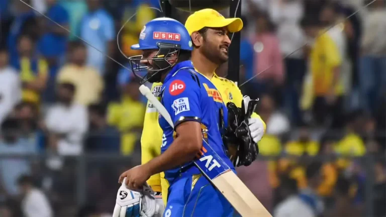IPL 2026 کے دوران میں MI اور CSK کے درمیان مقابلے سے MS Dhoni اور راہول شرما میں absent ہونے کی امکانات ہیں۔