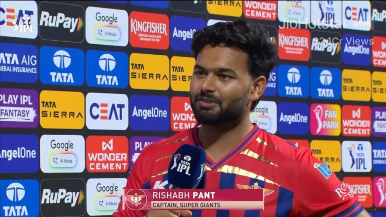 Lucknow Super Giants کو رواں دیوے کی کامیابی کا جھلم کی وجہ، Rajasthan Royals کی فتح ، آندھی کے اس لہر  کے بعد ایک انسپیرشن کی کہانی ،