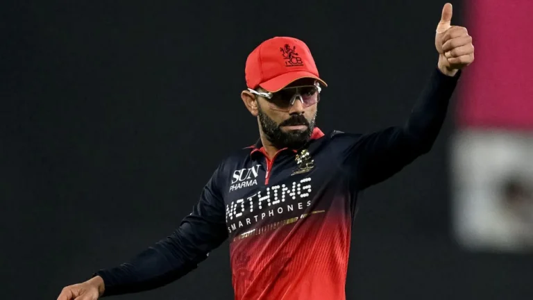 ویرات کوہلی کو لکھنؤ سپر جائنٹس کے خلاف میچ میں فٹنس的问题 کے باوجود ایمپیکٹ پلیئر کے طور پر استعمال کیا گیا