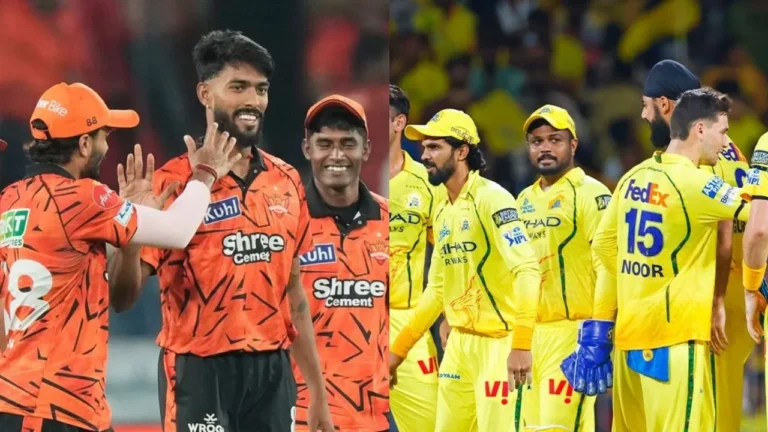 SRH v CSK کٹرے کے درمیان جوش: بہت سے جھٹکے، ایک ہی رائے نہیں اور اہم کھلاڑیوں کا پورٹفو لیا!