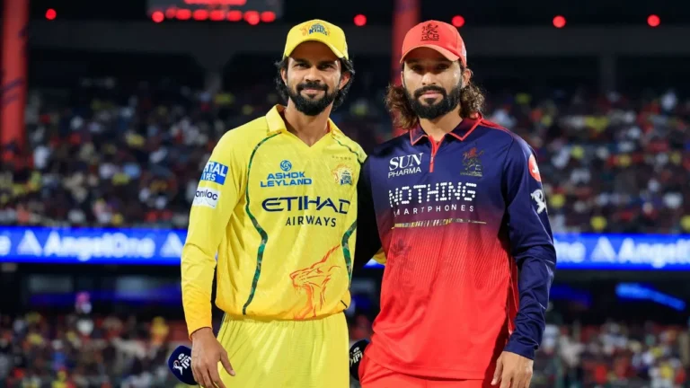 RCB نے CSK کو 43 رنز سے شکست دی