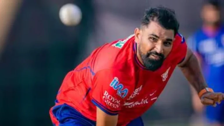 ،شامی کو گंभیر خطرہ، ایس ایل کے ایس کے خلاف گٹ کے خلاف گیندبازی کے دوران hamstring ki injury