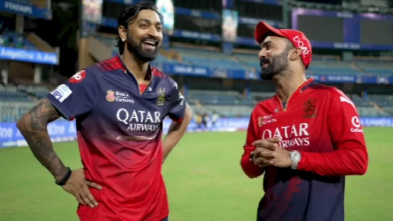 د کھیلار کی فرٹیلٹی! کرونل پاندیا نے دیکھا Dinesh Karthik کے پیغام سے بے خوفی سے جواب دیا