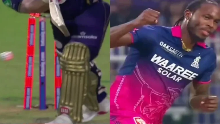 Jofra Archer ne Tim Seifert ko karara first ball se bahaar kiya, KKR vs RR ka maqbool khel