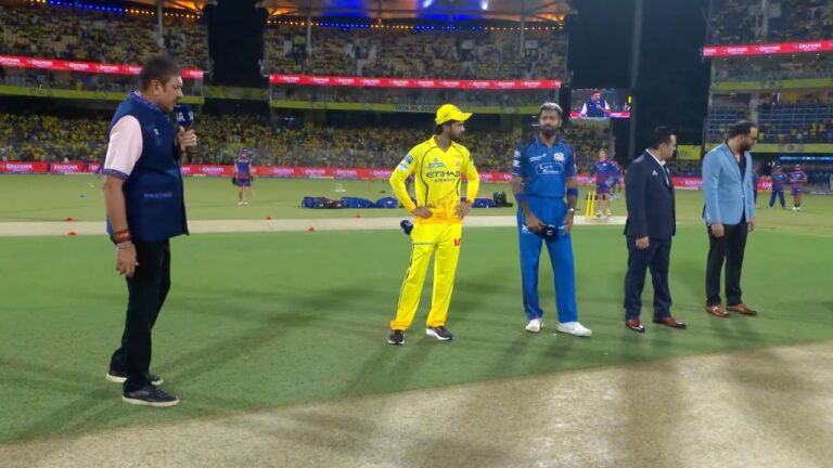 CSK بمقابلہ MI: ٹاس، پلیئنگ الیون اور پلے آف کی جنگ میں اہم موڑ