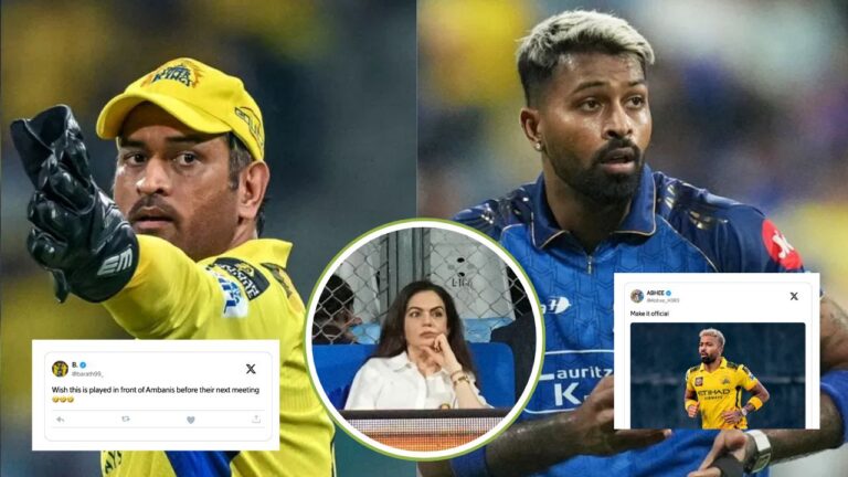 کیا ہاردک پانڈیا ایم ایس دھونی کی ٹیم میں شامل ہوں گے؟ CSK کے سی ای او کے ساتھ ملاقات نے سوشل میڈیا پر ہلچل مچا دی