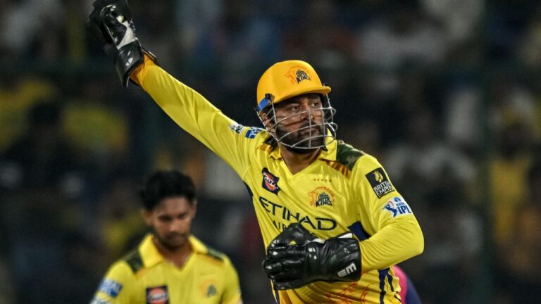 IPL 2026: ایم ایس دھونی لکھنؤ سپر جائنٹس کے خلاف میچ سے باہر، مداحوں میں مایوسی