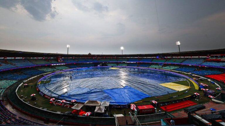 RCB بمقابلہ KKR: آئی پی ایل 2026، رائے پور میں بارش کی وجہ سے ٹاس میں تاخیر