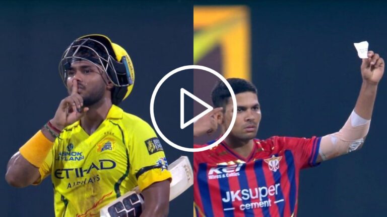 IPL 2026: کارتک شرما کا اکانہ سٹیڈیم میں شاندار جواب، آکاش سنگھ کی حرکت پر خاموشی