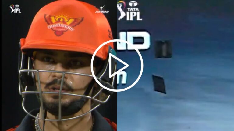 IPL 2026: ایشان کشن کا طوفانی چھکا، چنئی اسٹیڈیم کی بگ اسکرین ٹوٹ گئی