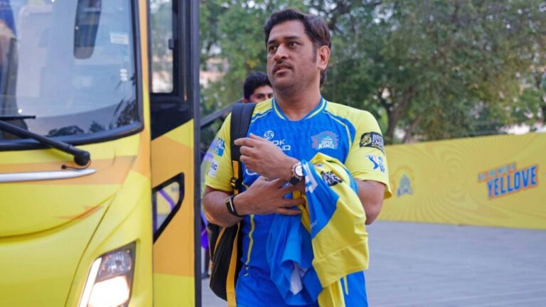 IPL 2026: چنئی سپر کنگز کا آخری ہوم میچ، دھونی میدان میں مگر ایکشن سے دور